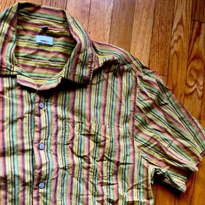 Gramicci Men’s Button Up Short Sleeve Shirt